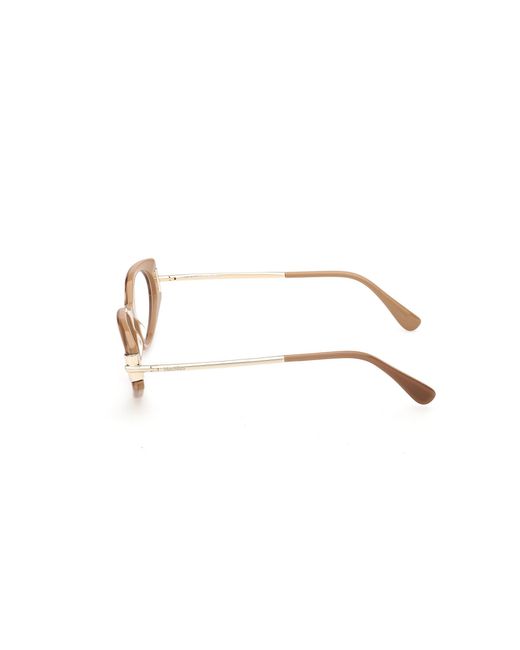 Max Mara Black Mm5225 046 Optical Frames Acetate Round Normal