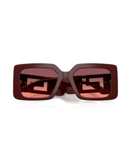 Versace Black Ve4505U 538120 Sunglasses Injected Squared Normal Nuanced
