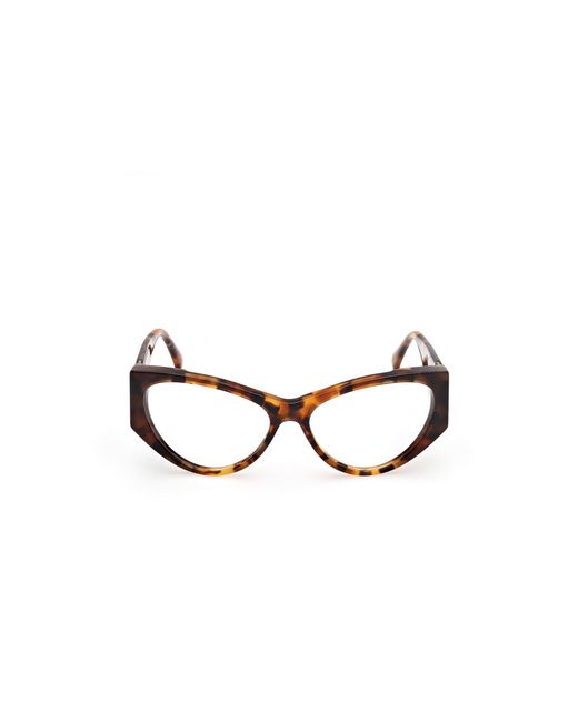 Max Mara Black Mm5174 056 Optical Frames Acetate Cat Eye Normal