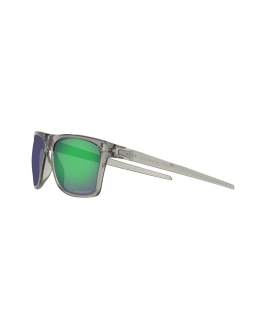 Oakley Green Oo9100 Leffingwell 910010 Sunglasses O_Matter Squared Polarized Prizm for men