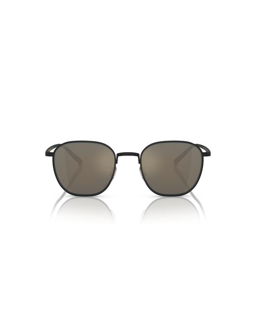 Oliver Peoples Black Ov1329St Rynn 501739 Sunglasses Titanium Squared Normal