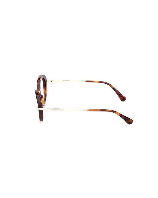 Max Mara Black Mm5227 052 Optical Frames Acetate Geometric Normal