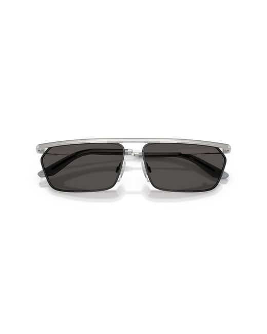 Dolce & Gabbana Black Dg2327 132487 Sunglasses Metal Squared Normal for men