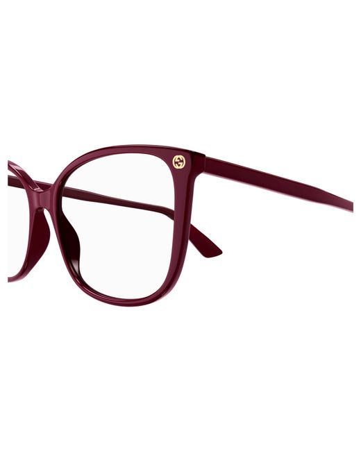 Gucci Black Gg0025O 022 Optical Frames Acetate Transparent Cat Eye