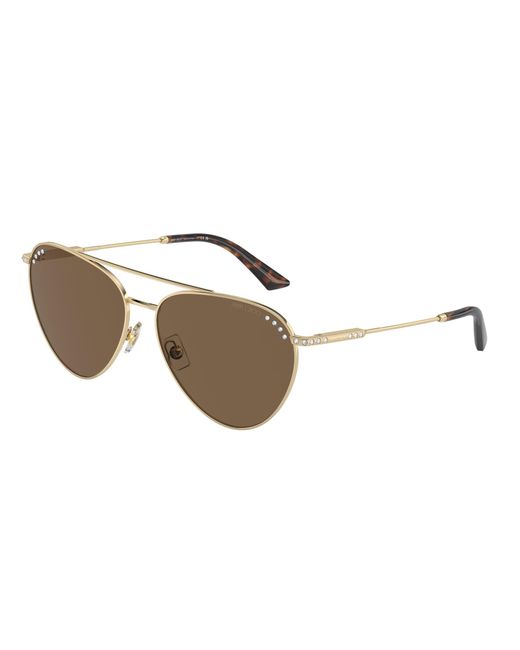 Jimmy Choo Black Jc4002B 300673 Sunglasses Steel Pilot Normal