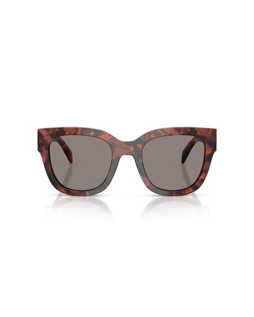 Prada Black Pr C04S 23F80Q Sunglasses Acetate Squared Normal