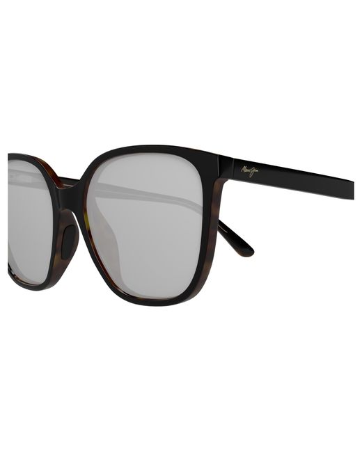 Maui Jim Black Mj0871S 001 Sunglasses Injected Butterfly