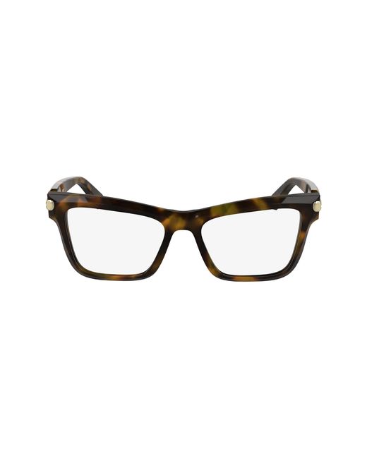 Longchamp Black Lo2766 205 Optical Frames Acetate Cat Eye Normal