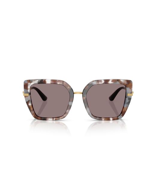 Dolce & Gabbana Black Dg4474 34457N Sunglasses Acetate Butterfly Normal