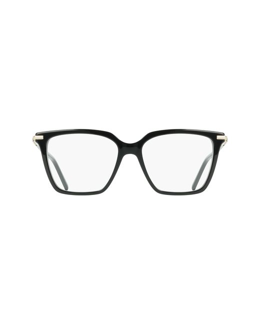 Ferragamo Black Sf3038 001 Optical Frames Acetate Squared Normal