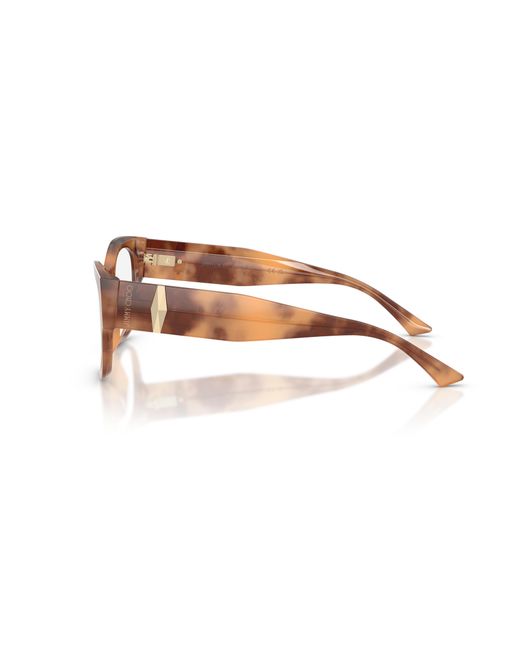 Jimmy Choo Black Jc3063U 5096 Optical Frames Acetate Transparent Pillow Normal