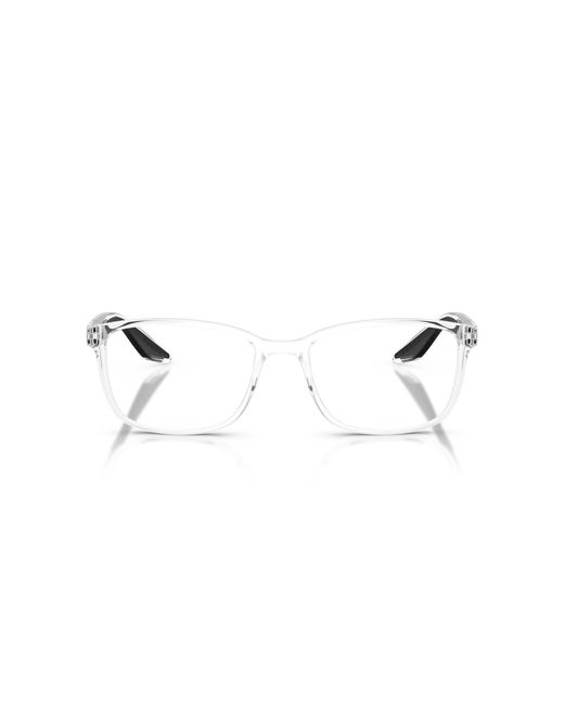 Prada Linea Rossa Black Ps 07Rv 2Az1O1 Optical Frames Injected Pillow Normal for men