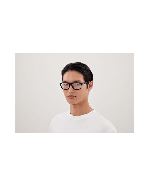 Balenciaga Black Bb0442Oa 004 Optical Frames Acetate Transparent Squared