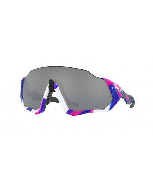 Oakley Black Oo9401 Flight Jacket 940123 Sunglasses Plastic Squared Prizm for men