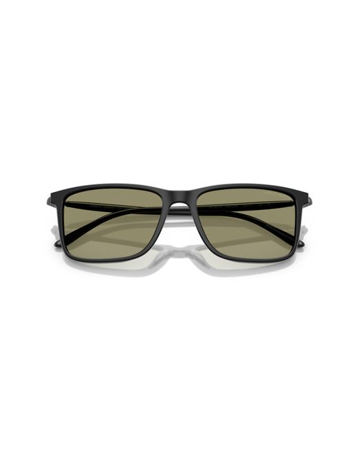 Giorgio Armani Black Ar8218 50012A Sunglasses Acetate Squared Normal for men