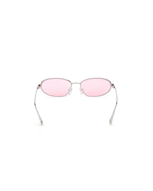 MAX&Co. Black Mo0160 16Z Sunglasses Metal Round Normal