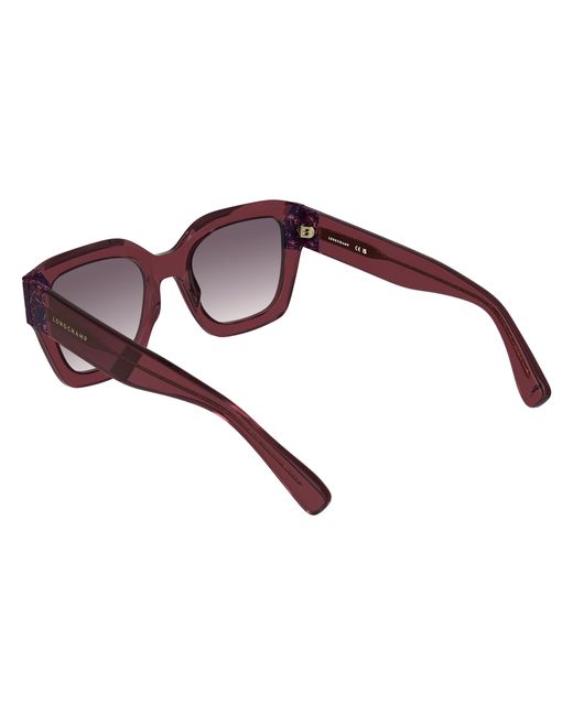 Longchamp Black Lo771S 615 Sunglasses Acetate Squared Normal
