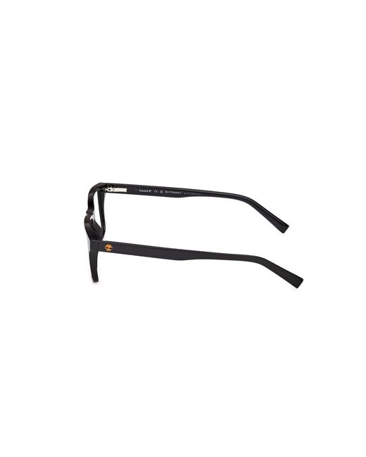 Timberland Black Tb50105 001 Optical Frames Injected Squared Normal