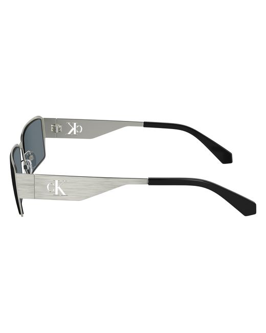 Calvin Klein Black Ckj24206S 044 Sunglasses Metal Squared Normal