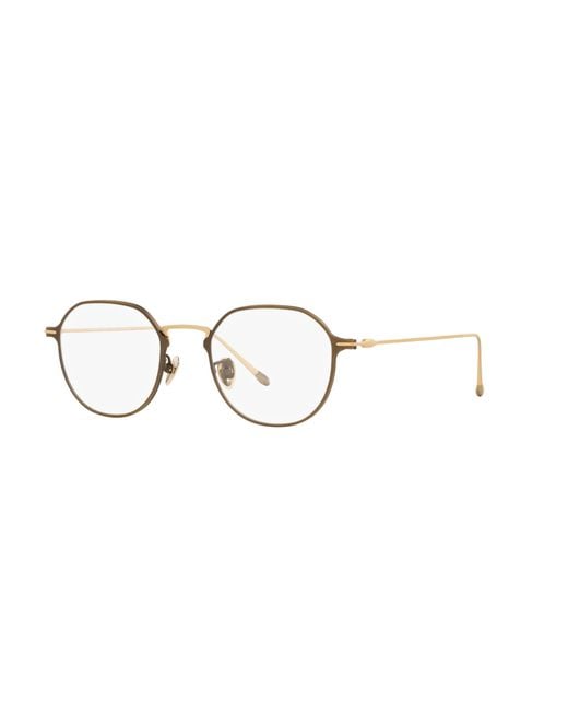 Giorgio Armani Black Ar6138Tm 3340 Optical Frames Titanium Pantos Normal for men