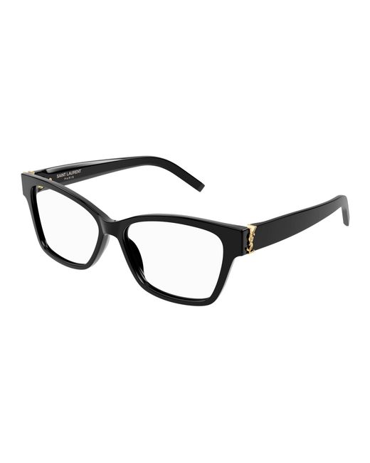 Saint Laurent Black Sl M116 001 Optical Frames Acetate Transparent Cat Eye