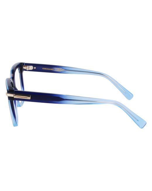 Ferragamo Black Sf3009 415 Optical Frames Acetate Squared Normal