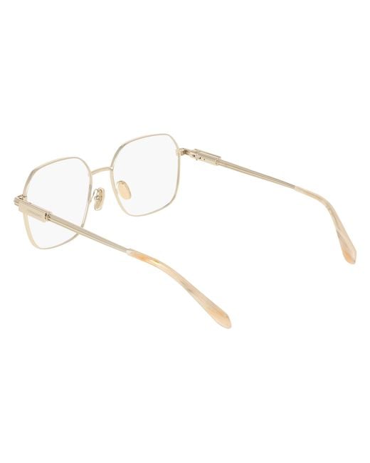 Ferragamo Black Sf2239 710 Optical Frames Metal Squared Normal