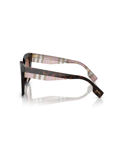 Burberry Black Be4364 Kitty 407513 Sunglasses Plastic Squared Normal Shaded
