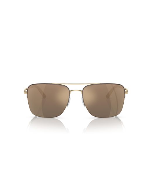 Oliver Peoples Black Ov1343S R-2 50355A Sunglasses Metal Pilot Normal for men