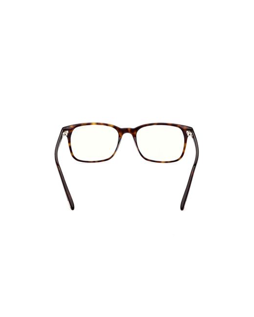 Tom Ford Black Ft5831-B 052 Light Blocking Glasses Acetate Squared Normal for men