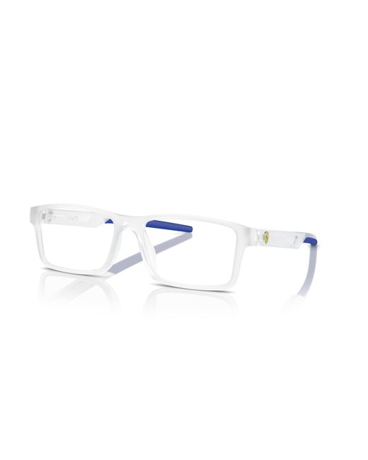 FERRARI SCUDERIA Black Fz8004U 505 Optical Frames Injected Squared Normal for men