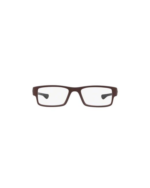 Oakley Black Ox8046 Airdrop 804611 Optical Frames Plastic Squared for men