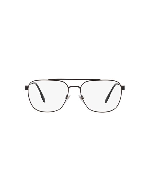 Burberry Black Be1377 Michael 1001 Optical Frames Metal Squared Normal for men