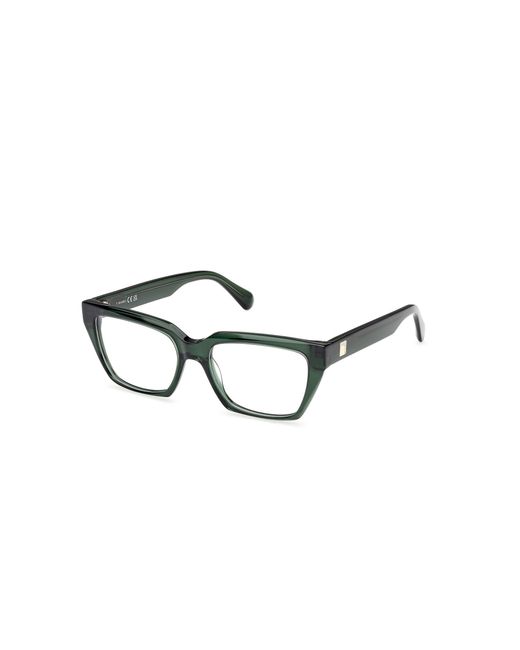 MAX&Co. Black Mo5203 096 Optical Frames Acetate Squared Normal