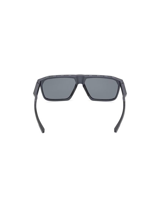 Adidas Originals Black Sp0096 02D Sunglasses Injected Smoke Squared Polarized for men