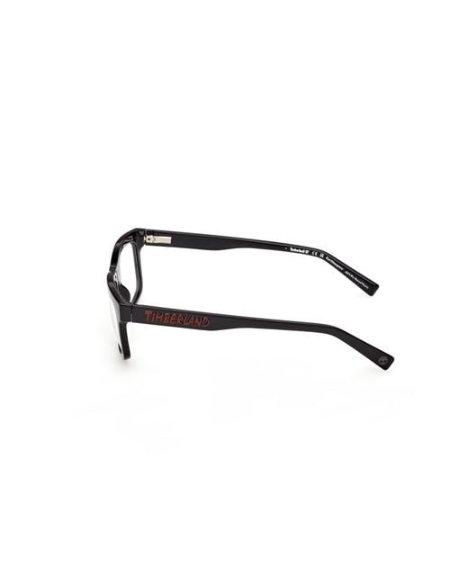 Timberland Black Tb50104 001 Optical Frames Injected Squared Normal