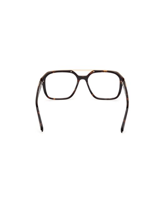 Guess Black Gu50138 052 Optical Frames Acetate Squared Normal for men