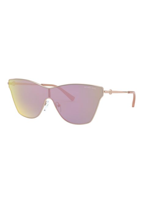 Michael Kors Black Mk1063 11084Z Rose Sunglasses Metal Butterfly Normal Mirror