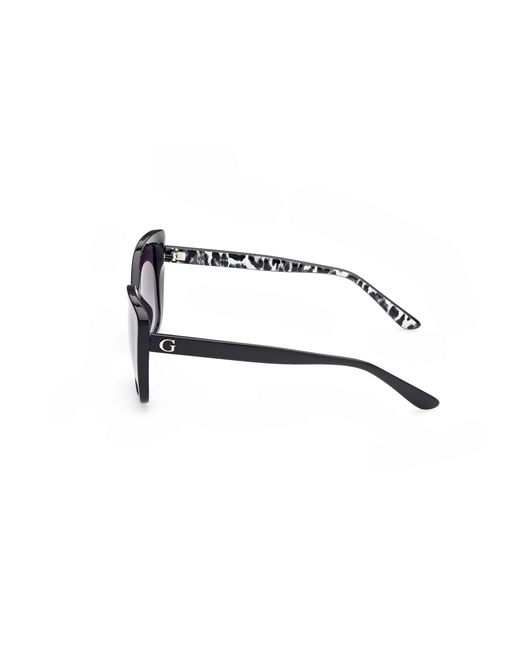 Guess Black Gu7829 01B Sunglasses Injected Squared Normal Shaded