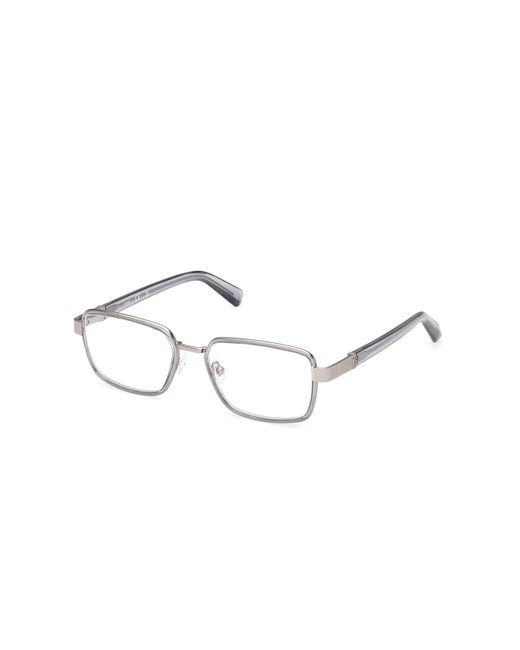 Guess Black Gu50372 020 Optical Frames Metal Squared Normal for men