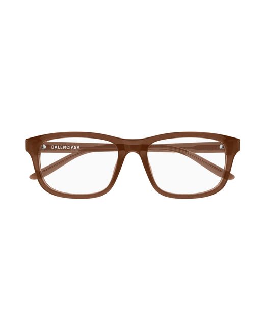 Balenciaga Black Bb0442Oa 006 Optical Frames Acetate Transparent Squared