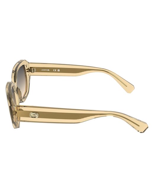 Lacoste Black L6091S 749 Sunglasses Bio-Injected Squared Normal
