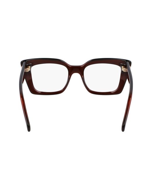 Ferragamo Black Sf3008 232 Optical Frames Acetate Squared Normal