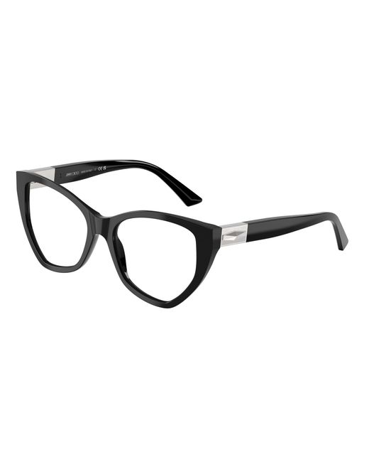 Jimmy Choo Black Jc3026 5000 Optical Frames Acetate Geometric Normal