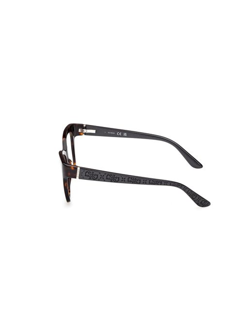 Guess Black Gu50233 052 Optical Frames Acetate Squared Normal