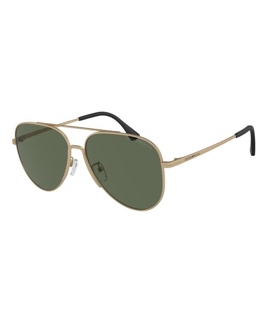 Emporio Armani Green Ea2149D 300271 Sunglasses Metal Pilot Normal for men