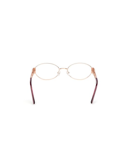 Guess Black Gu50314 028 Optical Frames Metal Round Normal
