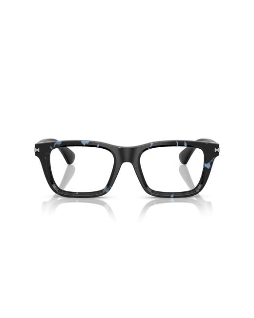 Burberry Black Be2419 4111 Optical Frames Acetate Squared Normal for men