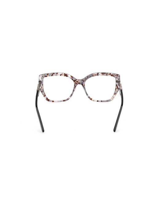Guess Black Gm50055 20 Optical Frames Acetate Squared Normal