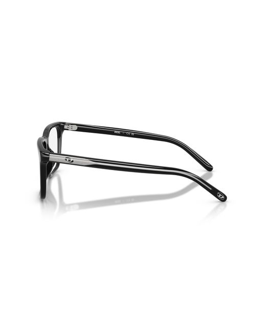 DIESEL Black Dl4018U 2001 Optical Frames Acetate Transparent Squared Normal